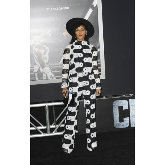 Janelle Mon���e At Arrivals For Creed Premiere The Regency Village Theatre Los Angeles Ca November 19 2015. Photo By