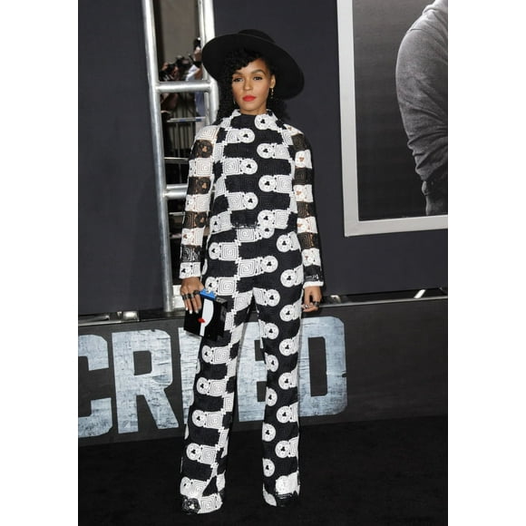 Janelle Monae At Arrivals For Creed Premiere, The Regency Village Theatre, Los Angeles, Ca November 19, 2015. Photo By Dee CerconeEverett Collection Celebrity (8 x 10)