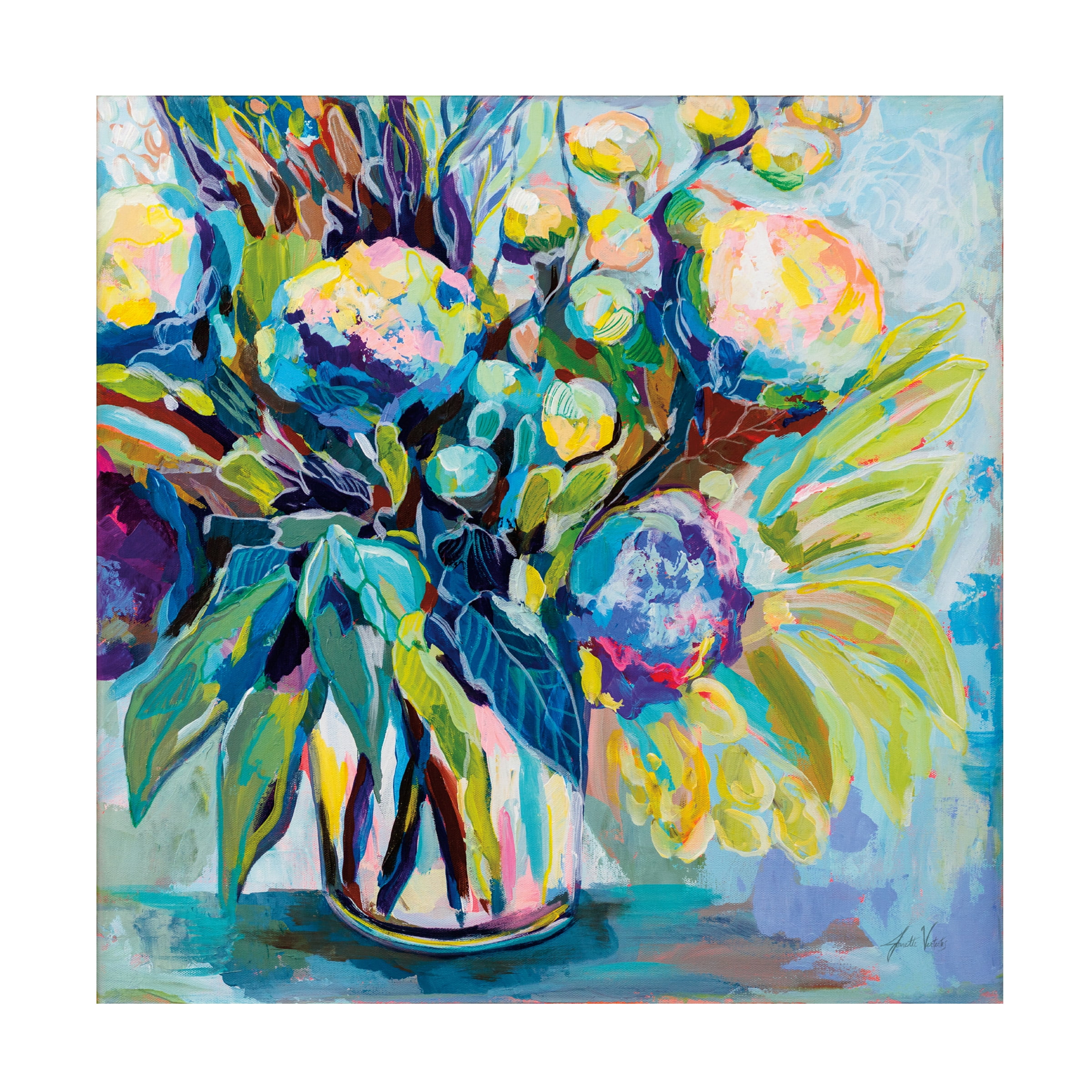 Janelle Penner 'Big Cat Beauty II' Canvas Art