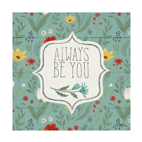 Janelle Penner 'Blooming Thoughts VII' Canvas Art