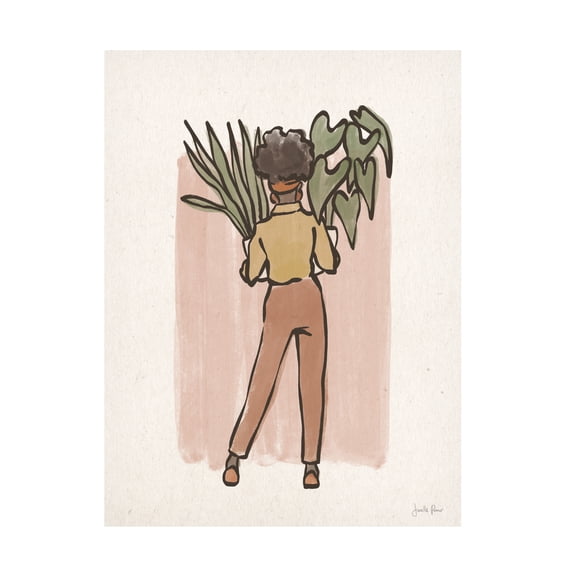 Janelle Penner 'Plant Ladies I' Canvas Art