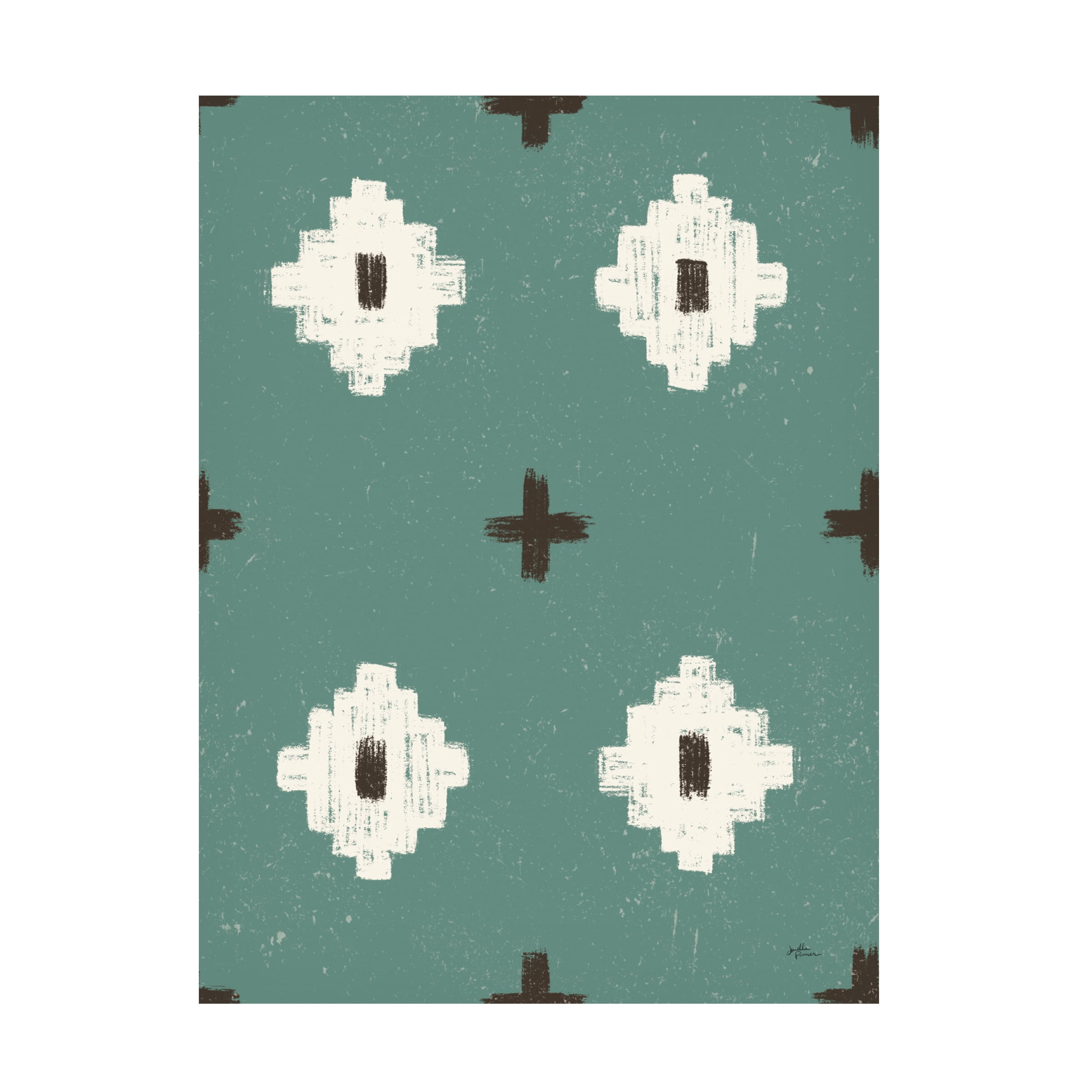 Janelle Penner 'Vintage Lake Step 06C' Canvas Art