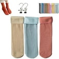 thumbnail image 1 of Janemore Socks, Fleececozy - Ultra-Soft Velvet Slim Thermal Socks, Fleece Cozy Socks, Winter Stockings, 1 of 7