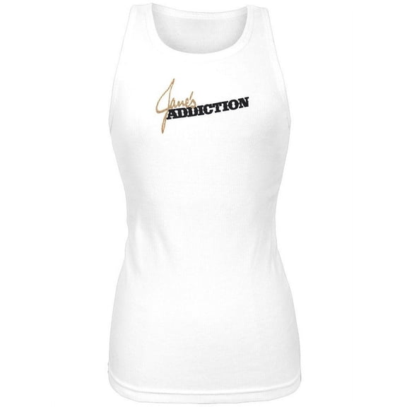 Janes Addiction - Classic Logo Juniors Tank Top - Medium