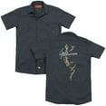 thumbnail image 1 of Janes Addiction Inside Escape (Back Print) Adult Work Shirt Charcoal, 1 of 3