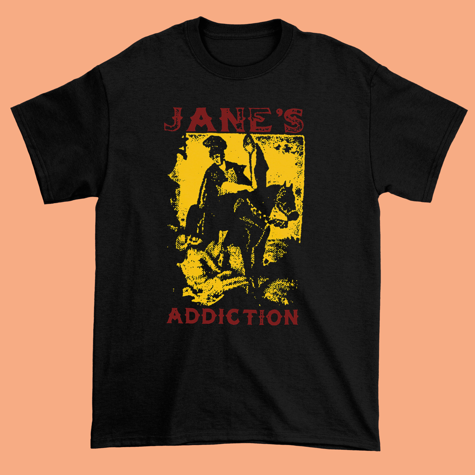 Janes Addiction Shirt Roman Horse Black men All size Shirt S1803
