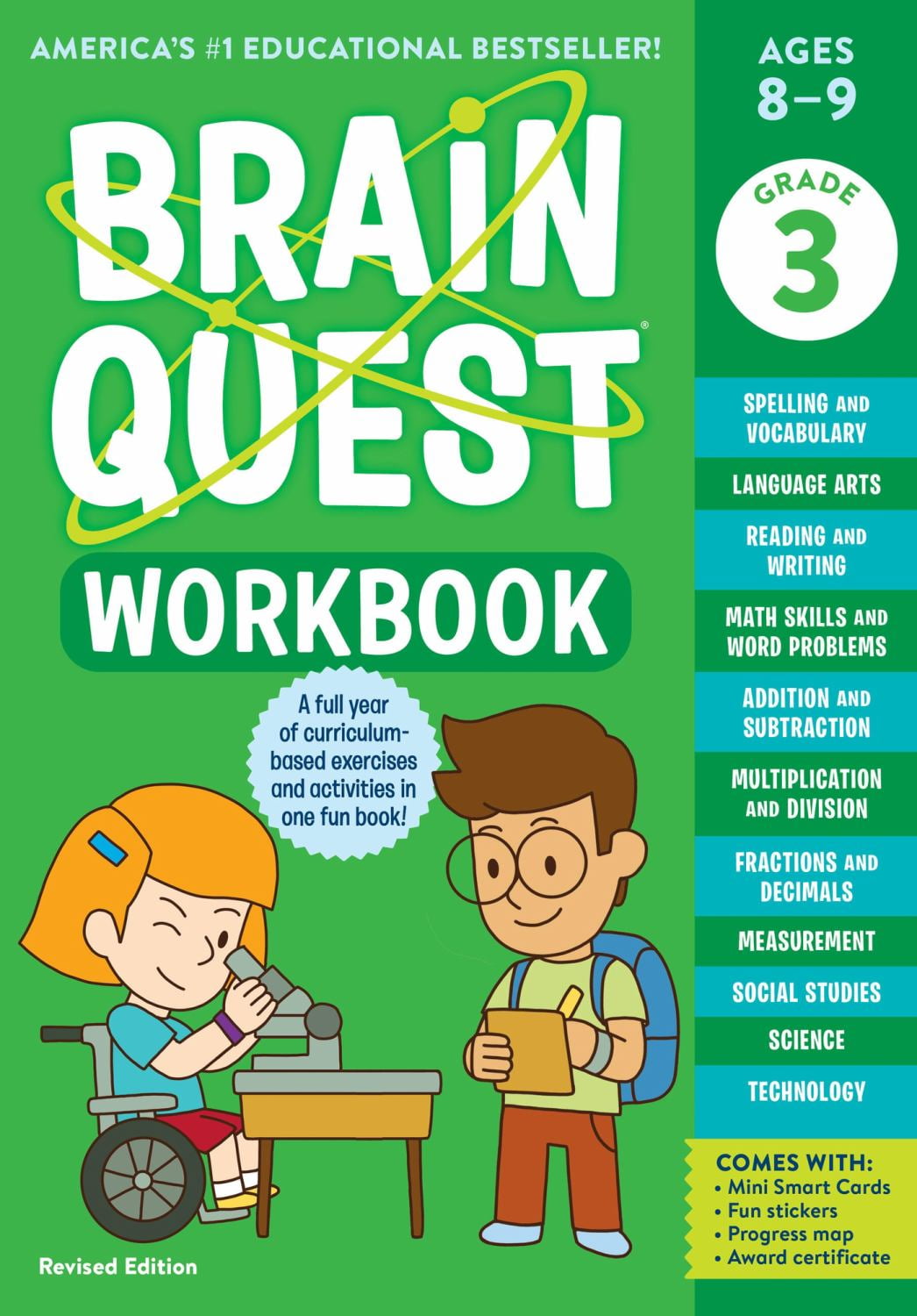 Brain Quest Workbook: 3rd Grade Revised Edition (Revised edition