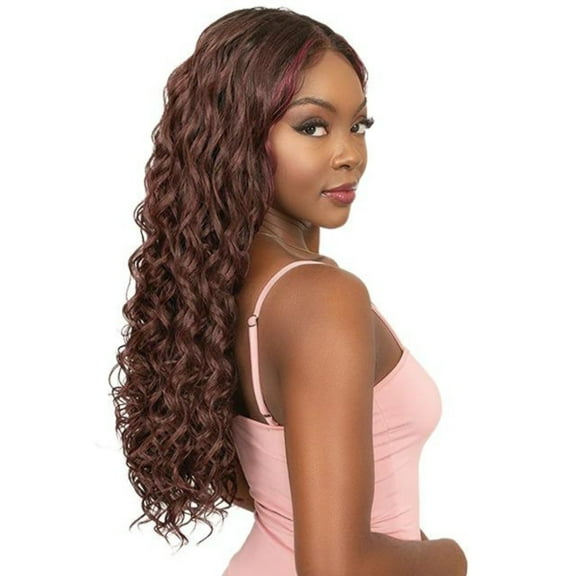 Janet Collection Melt 13x6 HD Human Hair Blend Lace Frontal Wig - Hita