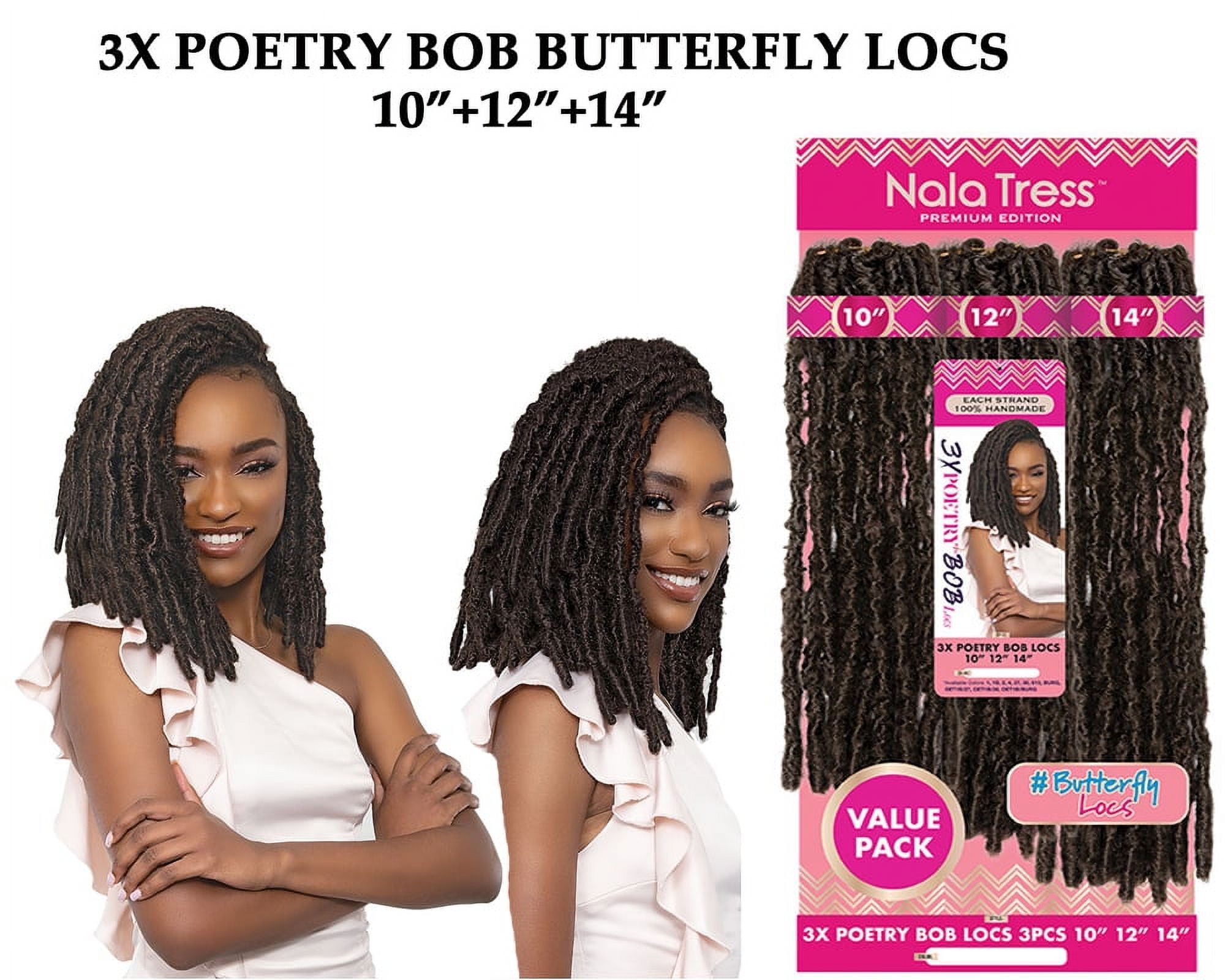 Janet Collection Nala Tress Synthetic Hair Crochet Braid Loop 3x