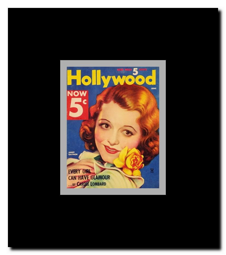 Janet Gaynor Framed Movie Poster