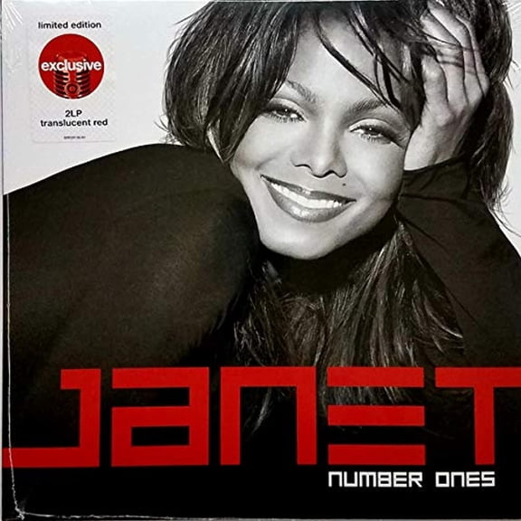 Janet Jackson - Number Ones - Translucent Red Vinyl