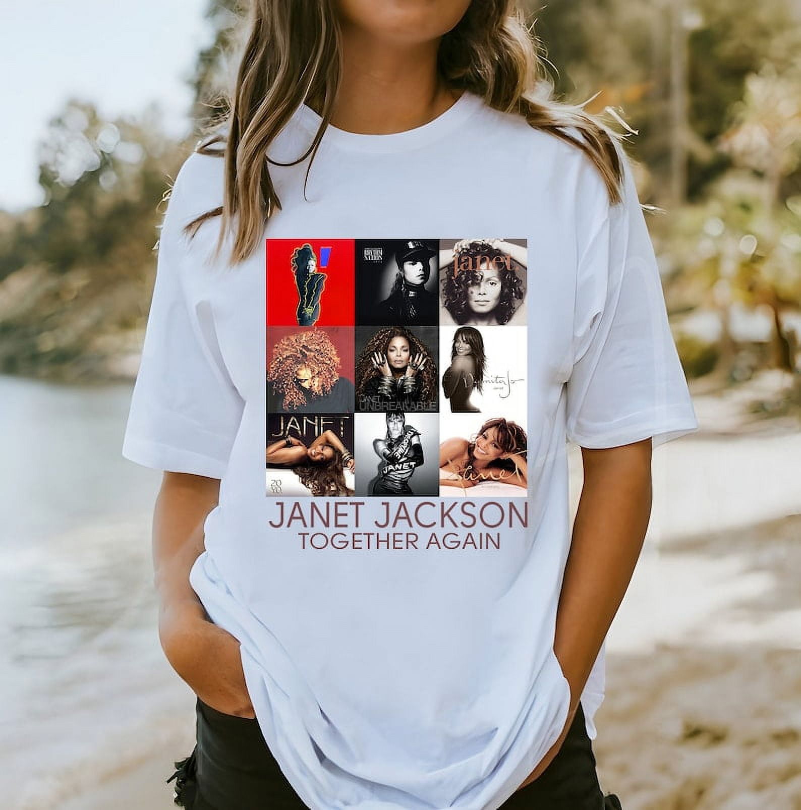 Janet Jackson Shirt, Janet Jackson Together Again Tour T-Shirt 