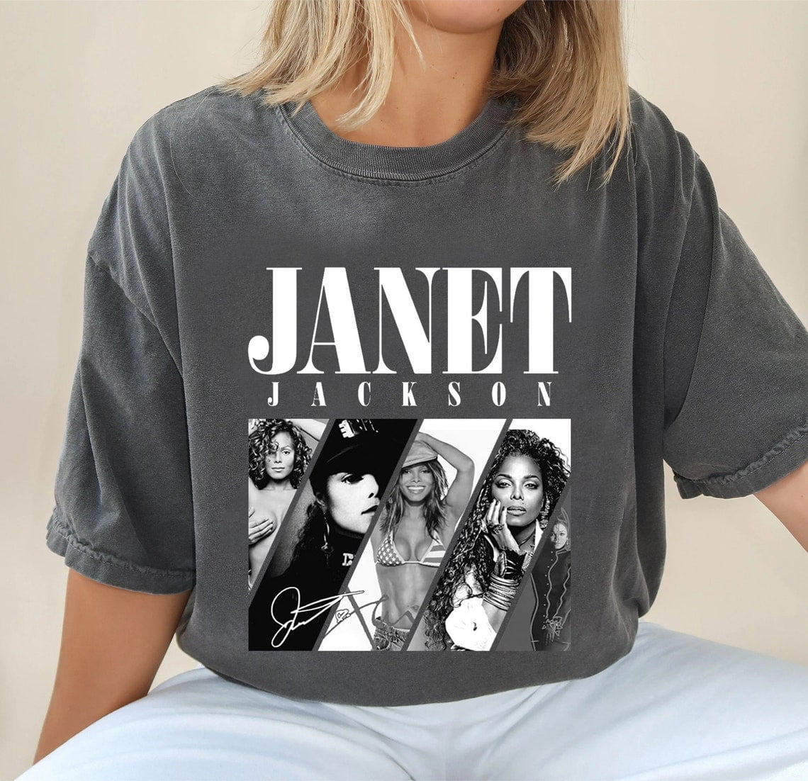 Janet Jackson 2024 ジャネット・ジャクソン ロンT ファッション