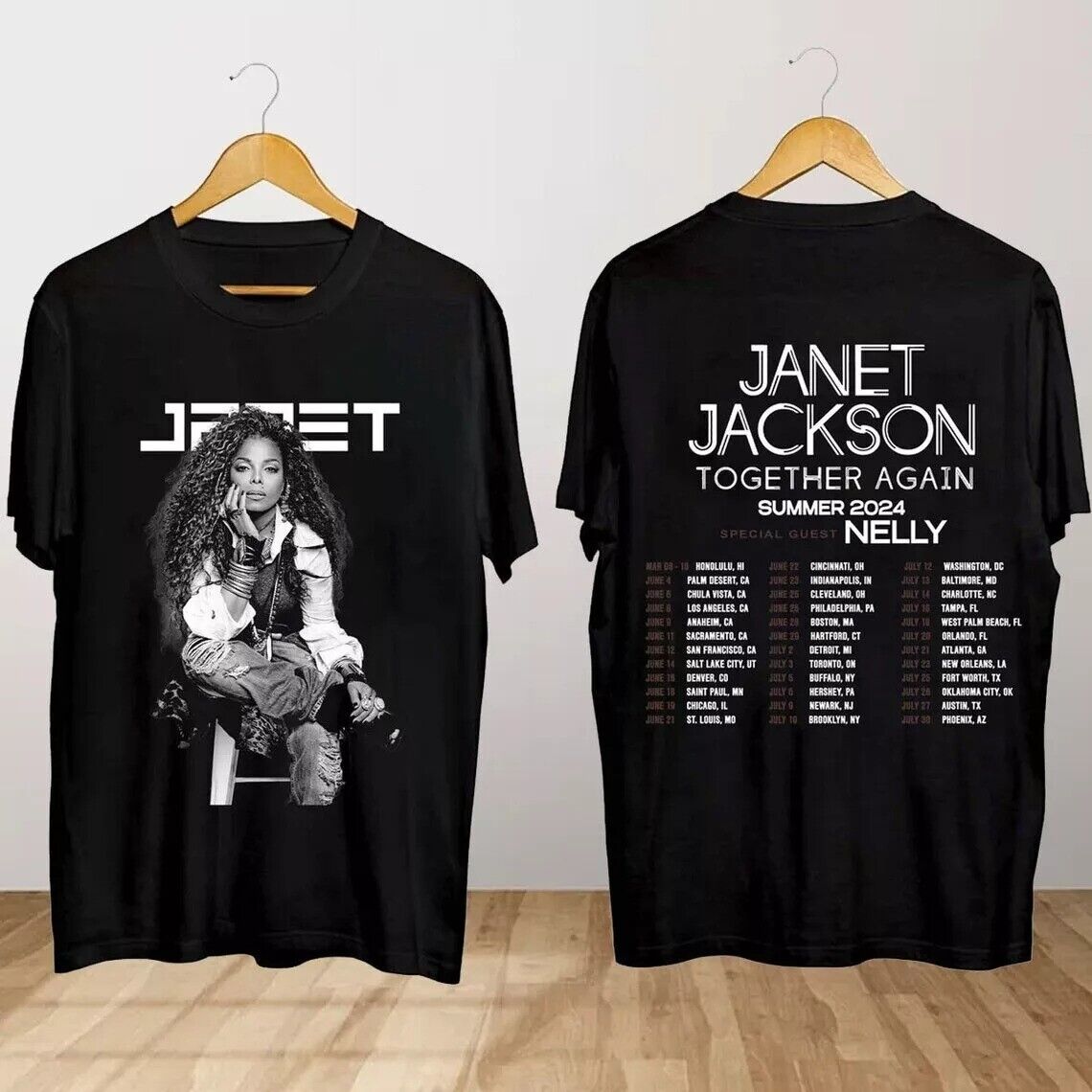 Jackson Together Again Summer Tour 2024 Shirt Jackson