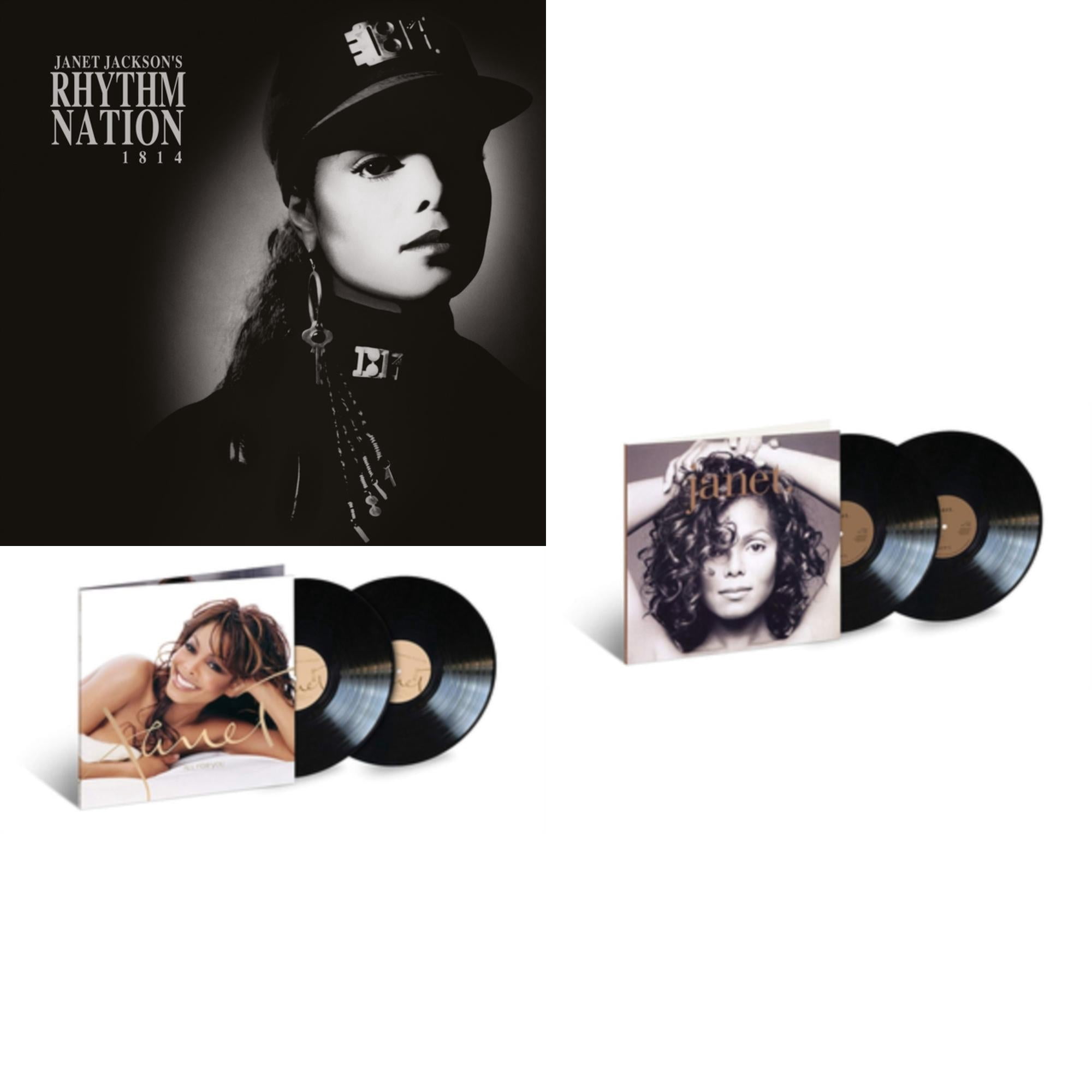 Janet Jackson Music Wall: Vinyl Records, CDs & Cassettes | Walmart
