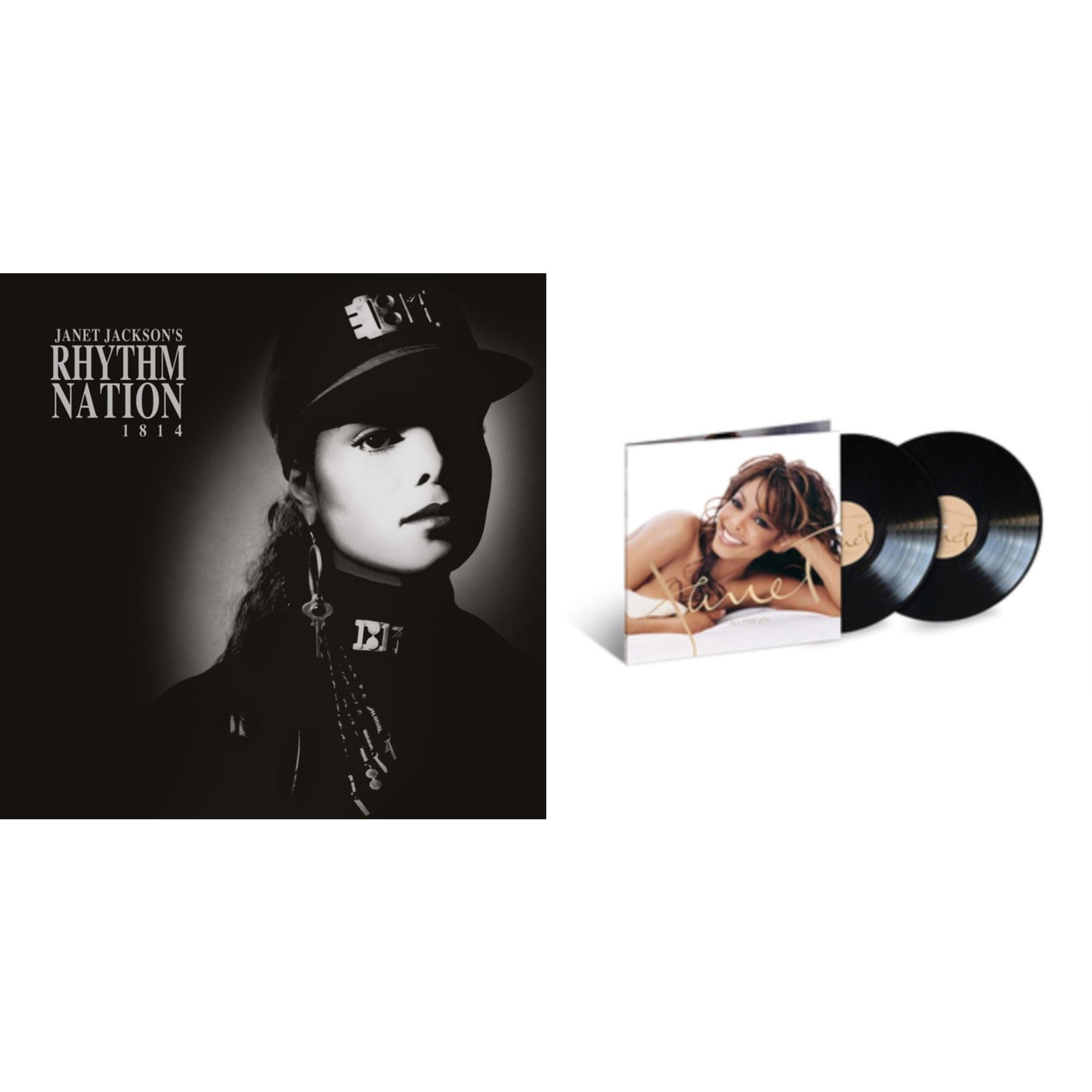 Janet Jackson's Rhythm Nation 1814 (2 LP) & All For You (2 LP