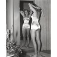 thumbnail image 1 of Janet Leigh putting on a dancers leotard Photo Print (24 x 30), 1 of 1