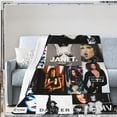thumbnail image 1 of Janet Music Jackson Blanket Flannel Super Soft Throw Blanket Lightweight Blankets for Bed Sofa All Season Gift 50"x40", 1 of 6