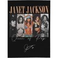 thumbnail image 1 of Janet Music Jacksson Flannel Blanket Air Conditioning Blanket Nap Blanket Sofa Throw Blanket Throw Blankets 50"X40", 1 of 1