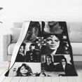 thumbnail image 1 of Janet Music Jacksson Flannel Blanket Air Conditioning Blanket Nap Blanket Sofa Throw Blanket Throw Blankets 80"X60", 1 of 5