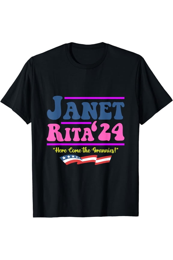 Janet Rita'24 "Here Come The Grannies” T-Shirt