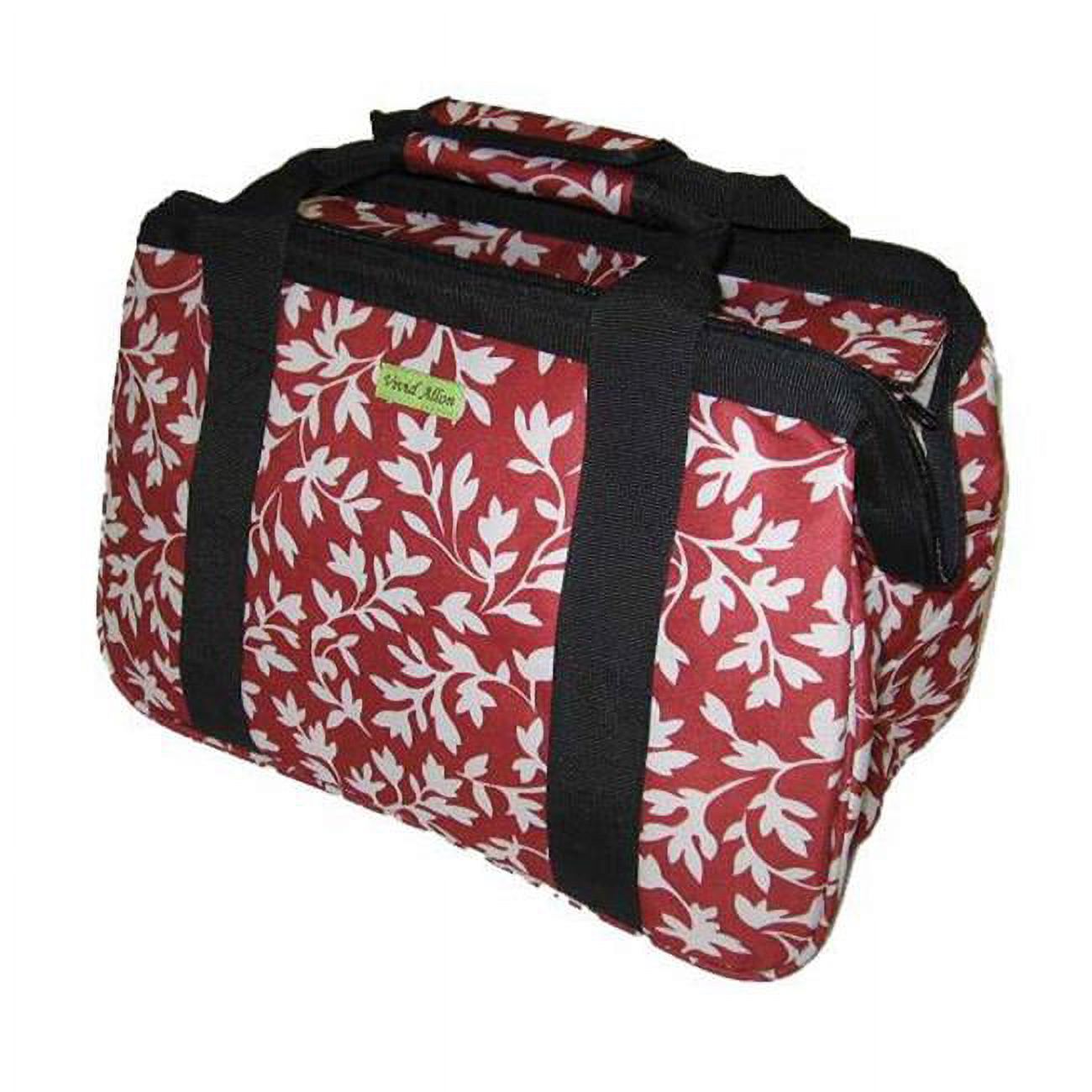 JanetBasket Red Floral Eco Bag, 18" x 10" x 12" - image 1 of 2