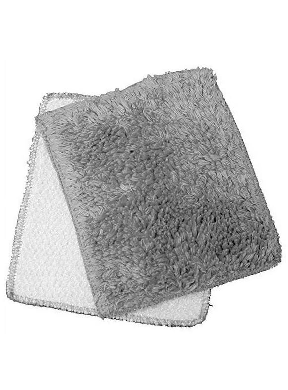 Janey Lynn's Designs Goosie Grey Gray Shrubbies 5" x 6" Cotton & Nylon Washcloth