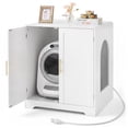 Janflyhome Litter Box Enclosure for Automatic Self Cleaning Litter Box ...