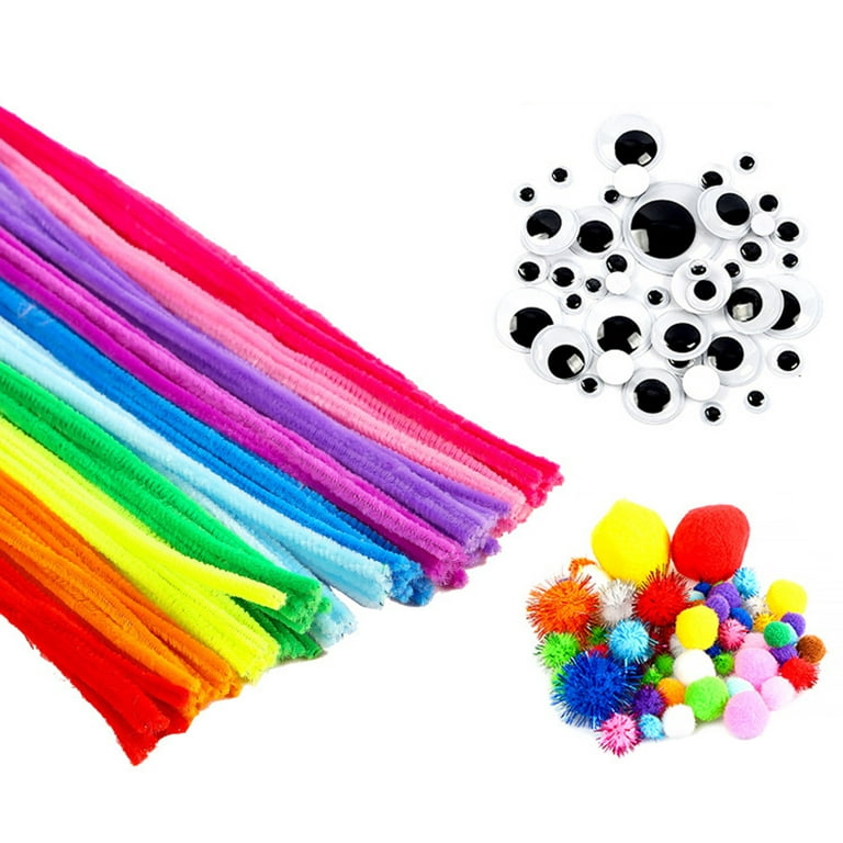 1 Set Pipe Cleaners Soft Touch Super Dense Plush Handmade Various