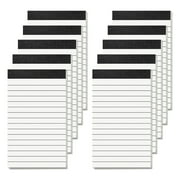 Jangslng 10 Pack Small Note Pads 3x5 Lined Writing Pads with 30 Sheets Per Notepad Home Office School Practical Gift Idea