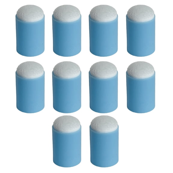 Jangslng 10 Pcs Sponge Daubers Finger Sponges Finger Painting Sponge Daubers Craft Drawing Sponge Dauber Set for Painting Art Ink Crafts Chalk Card Making Tool