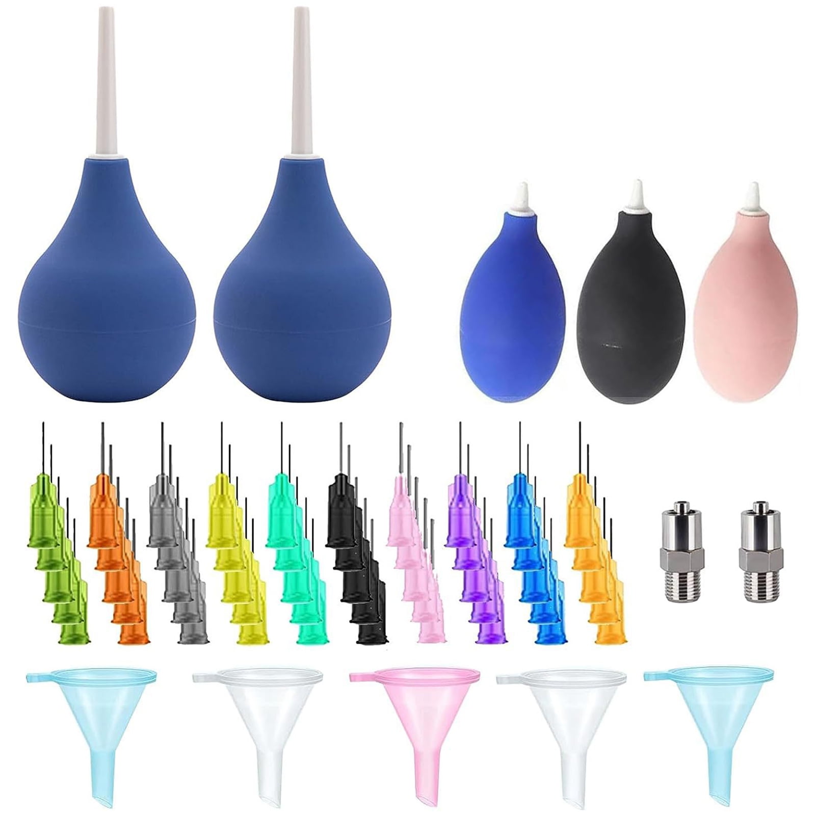 Jangslng 59/62/102Pcs Pottery Tools with Slip Trailer Bottle Assorted