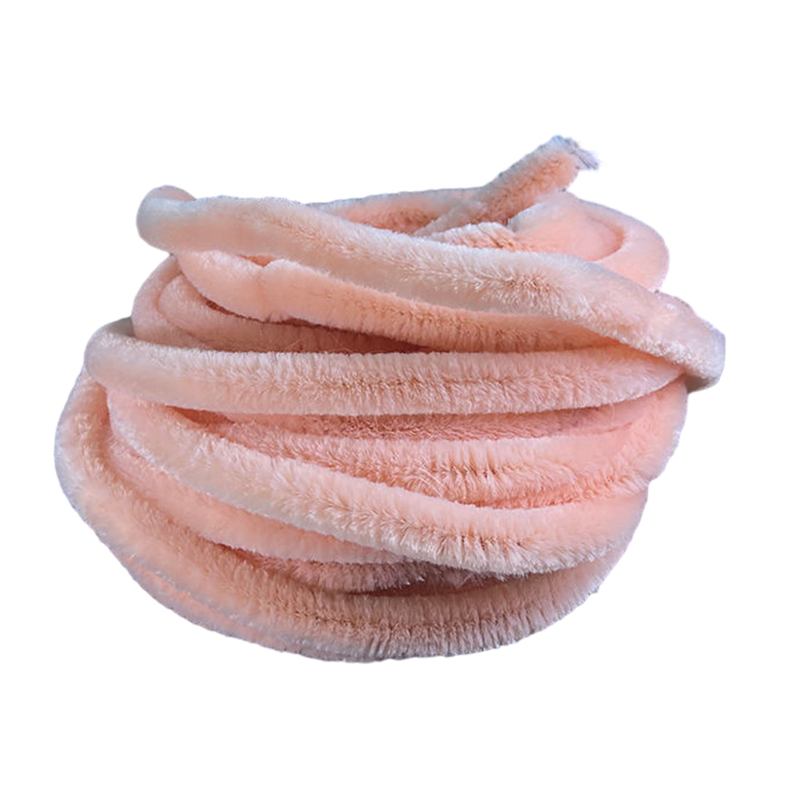 Jangslng 6MM 10M Pipe Cleaner Colorful Long Fuzzy DIY Art Craft