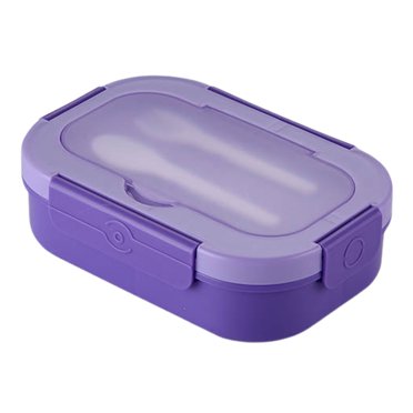 UPTRUST Bento Lunch Box — 3 Compartment Leak-Proof Container For Kids & Adults, Microwave & Dishwasher Safe