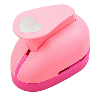 MyArTool 3 Inch Heart Punch, 75mm Heart Lever Action Craft Punch, Heart  Shaped Hole Punch for Paper Crafts, Weddings, Cardstock, Gift Wrapping,  Greeting Cards and Scrapbooks 