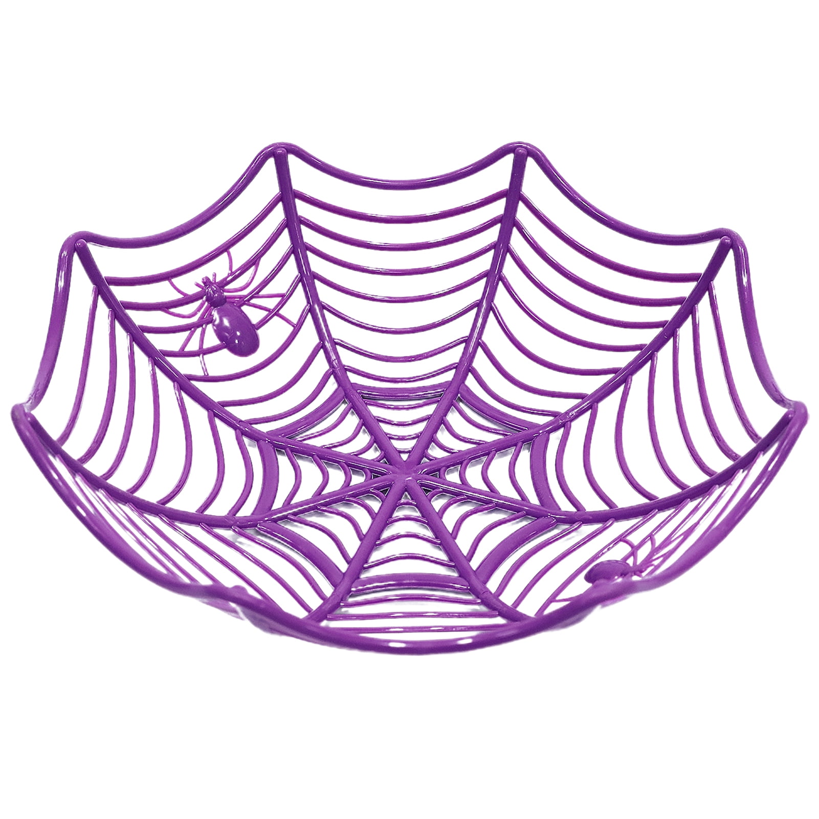 Jangslng Fruit Basket Halloween Spider  Shape Fruit Bowl Multi