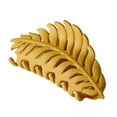 thumbnail image 1 of Jangslng Hair Clip Frosted All-match Hair Accessories Leaf Shape Women Claw Clip for Thin/Thick Hair, 1 of 8