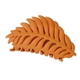 thumbnail image 1 of Jangslng Hair Clip Frosted All-match Hair Accessories Leaf Shape Women Claw Clip for Thin/Thick Hair, 1 of 8