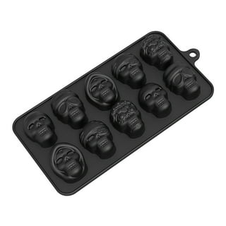 Skeleton Head Skull Silicone Chocolate or Candy Molds – Everything Skull  Clothing Merchandise and Accessories
