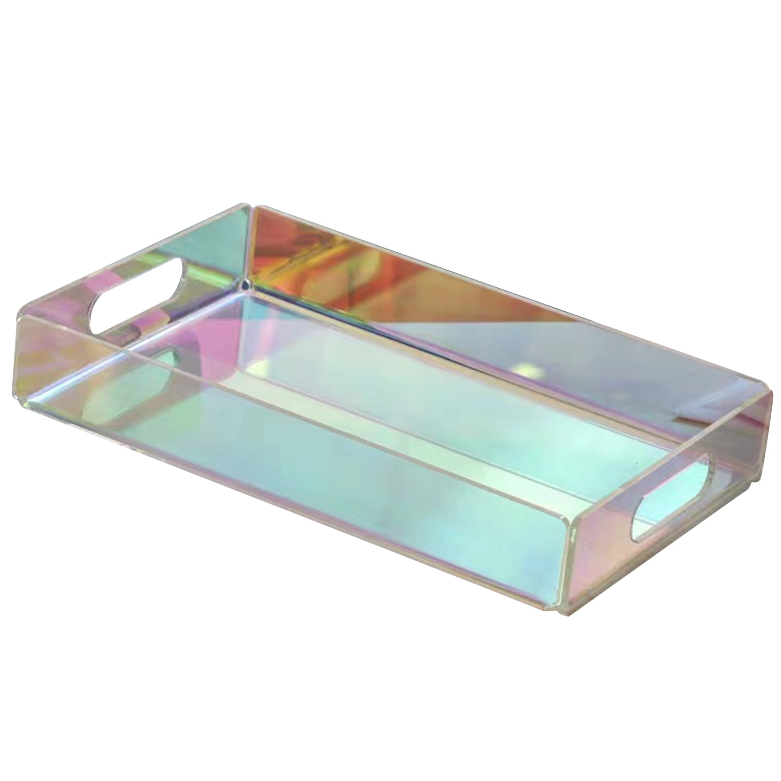 Iridescent Water Ripple Cosmetic Storage Box - Acrylic - ApolloBox