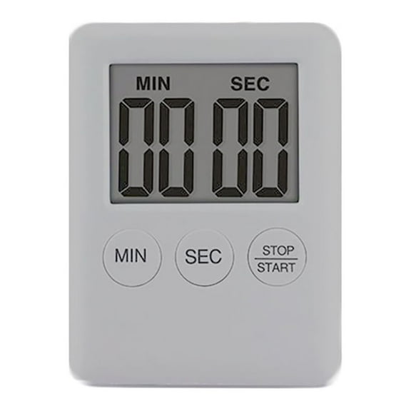 Jangslng Magnetic Square LCD Digital Timer Kitchen Cooking Countdown Alarm Clock Tools