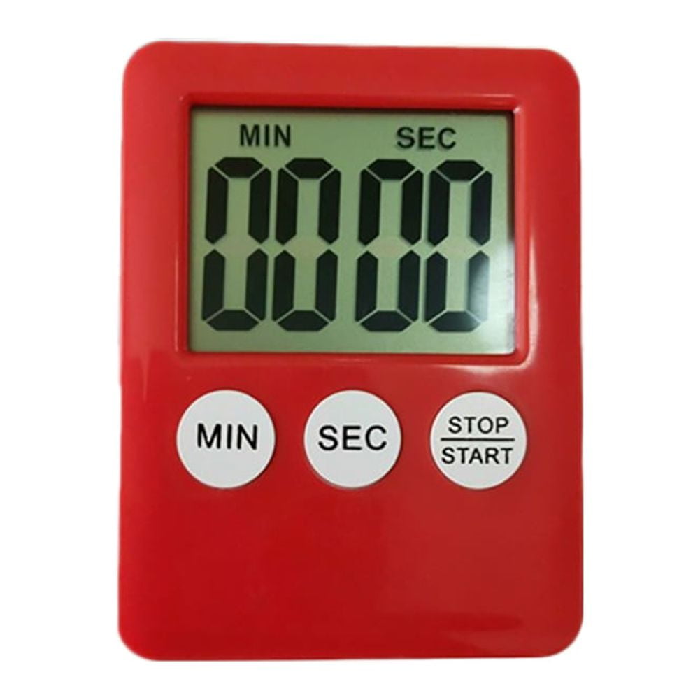 Jangslng Square LCD Digital Timer Kitchen Cooking Countdown