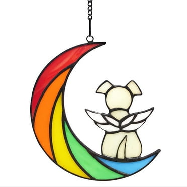 Stained Glass Cat Suncatcher for Window Hanging Stained Glass Cat on ...