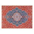 thumbnail image 1 of Jani  36" x 48" 1/2" Rug'd Chair Mat Meknes Red & Blue, 1 of 5