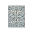 thumbnail image 1 of Jani  36" x 48" 1/2" Rug'd Chair Mat Tabriz Blue & Beige, 1 of 5