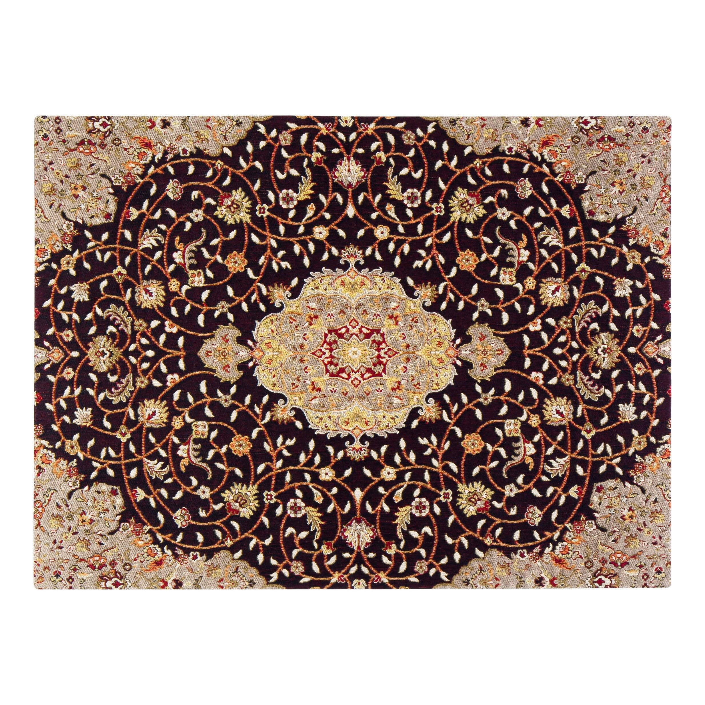 Altamira 36" x 48" Multicolor Polyester Felt Chair Mat