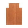 thumbnail image 1 of Anji Mountain 36" x 48" Bamboo Chair Mat for Carpet and Hard Floor, 5mm - Rectangular with Lip, Walnut, 1 of 7