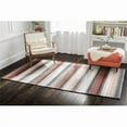 thumbnail image 1 of Jani  Hilda Cotton Red/Black Flatweave Rug 5' x 8' 5' x 8', 1 of 5
