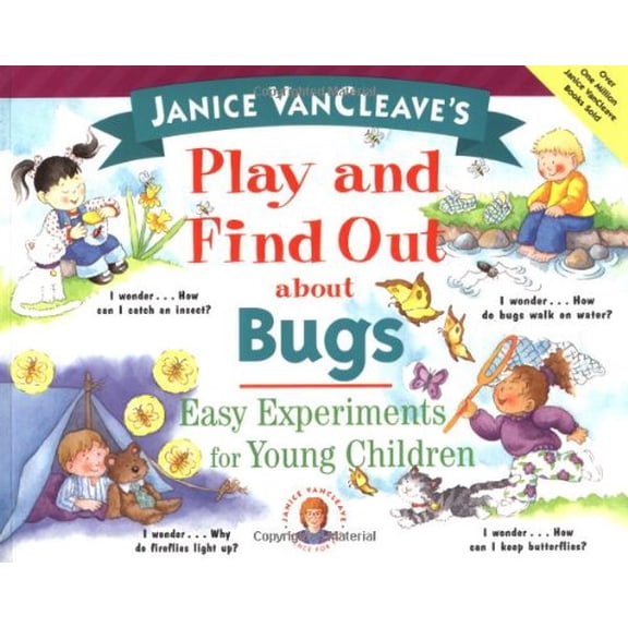 Pre-Owned Janice VanCleave's Play and Find Out About Bugs: Easy Experiments for Young Children (Play and Find Out Series) Paperback