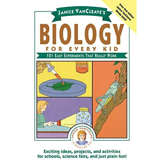 Pre-Owned Janice Vancleave's Biology for Every Kid: 101 Easy Experiments That Really Work (Paperback) 0471503819 9780471503811